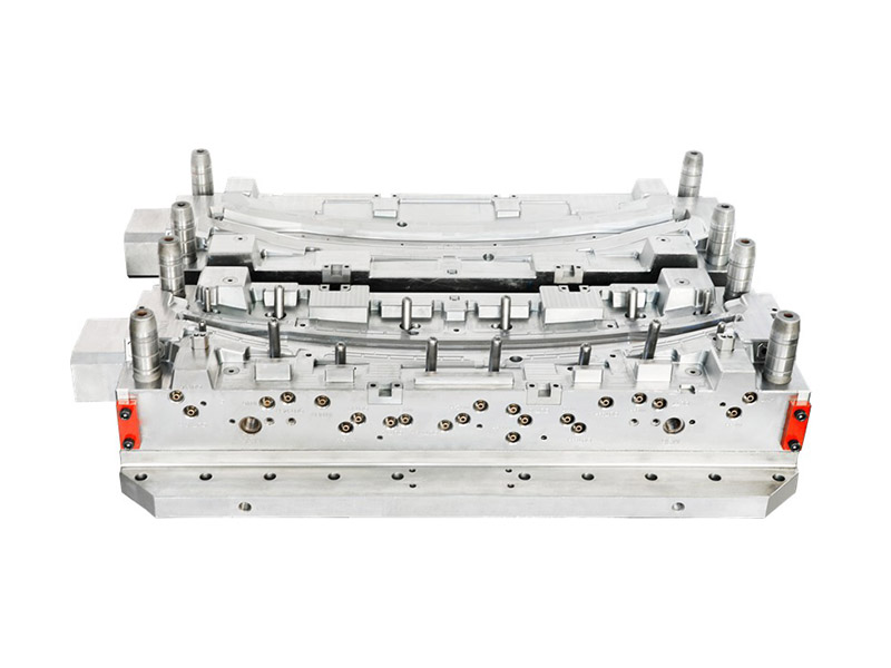 贯穿式尾灯三色装饰框模具 (2)